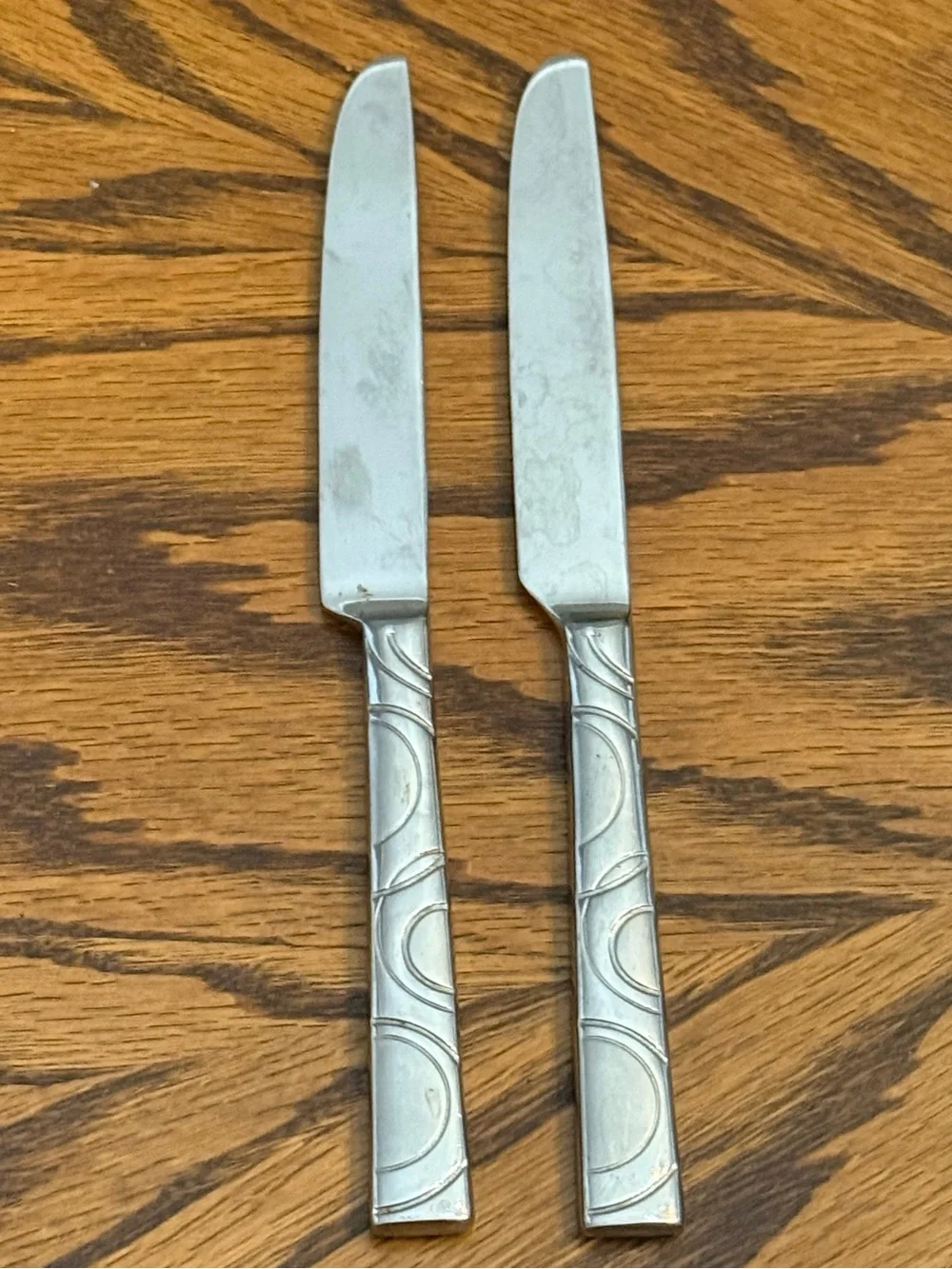 Cuisinart Unity Frost 2 Dinner Knives Stainless Flatware